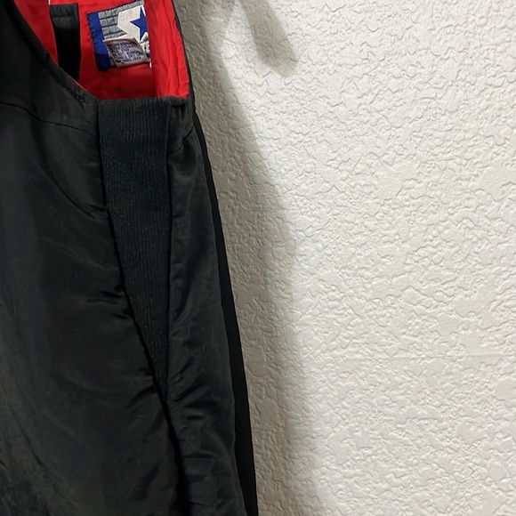 Vintage Starter Chicago Bulls Ski Snow Bib Overall - Picture 11 of 17